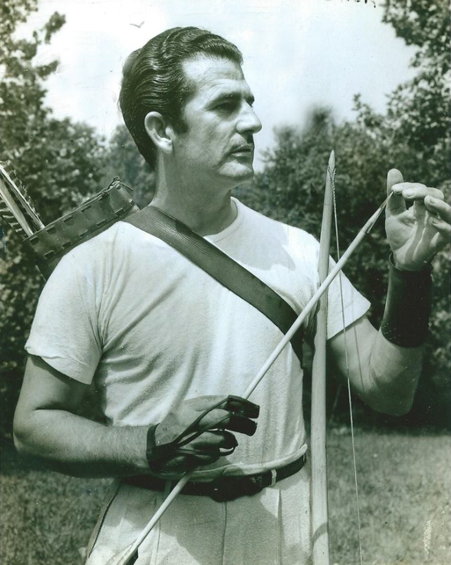 Howard Hill &quot;World's Greatest Archer&quot; 1899 - 1975, Alabama, USA